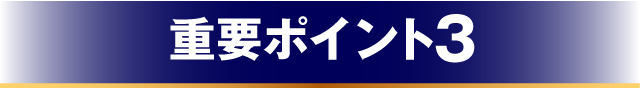 重要ポイント3